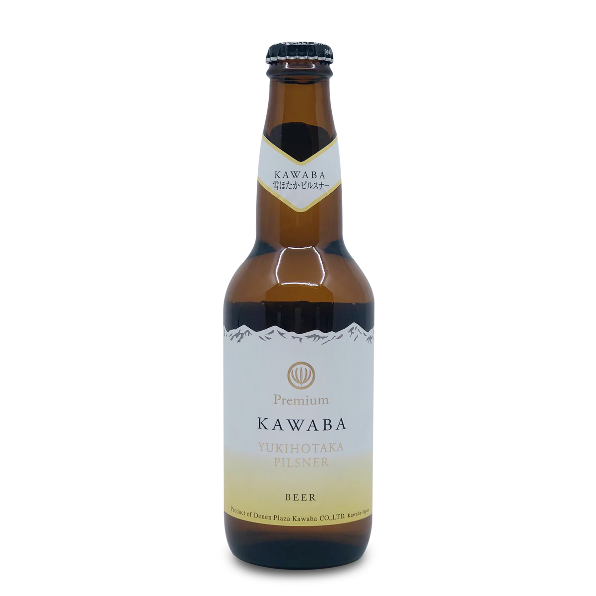 *KAWABA PREMIUM BEER YUKIHOTAKA PILSNER 330ML x 24