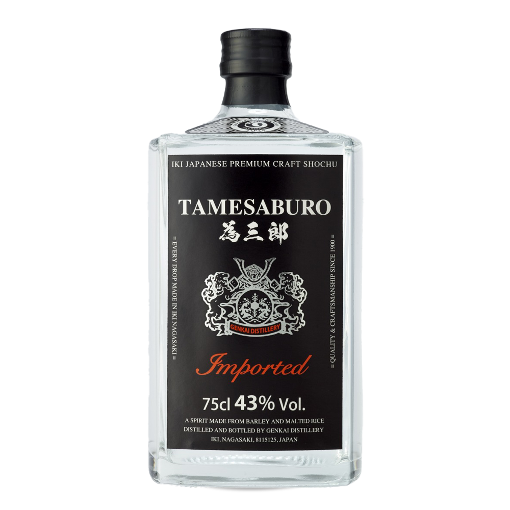 IKI TAMESABURO MUGI SHOCHU 43% ‘BLACK LABEL’