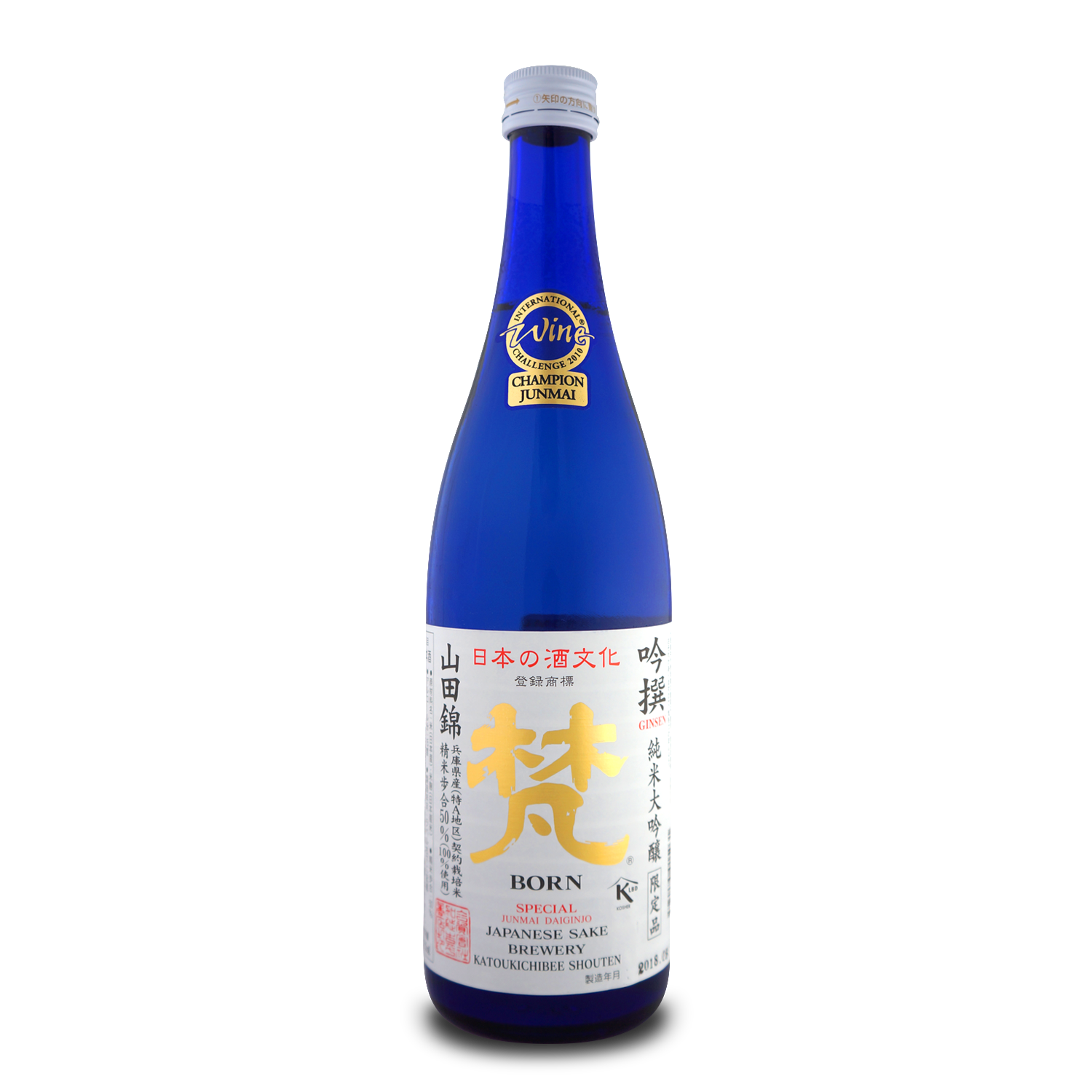 *BORN JUNMAI DAIGINJO GINSEN 720ml