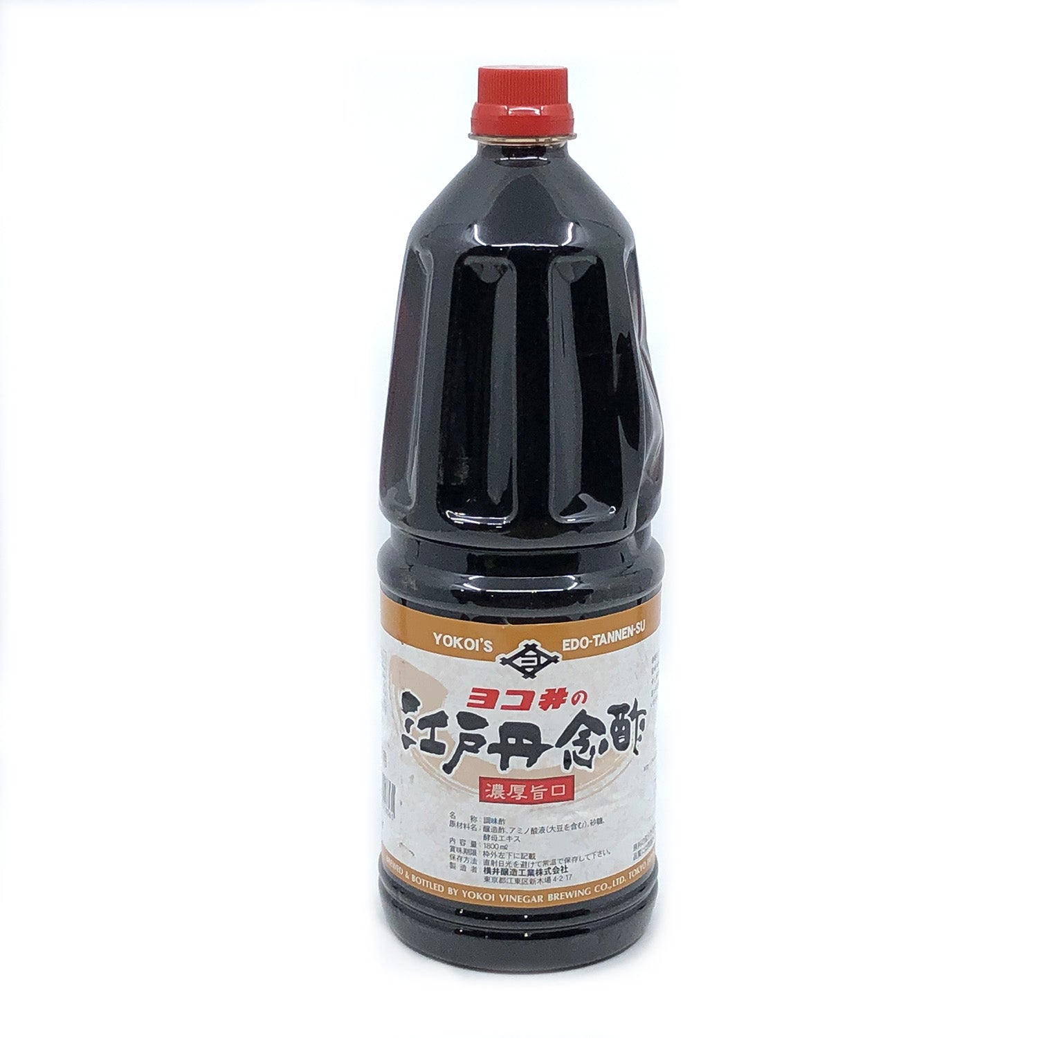 YOKOI EDO-TANNENSU RED VINEGAR 1.8L
