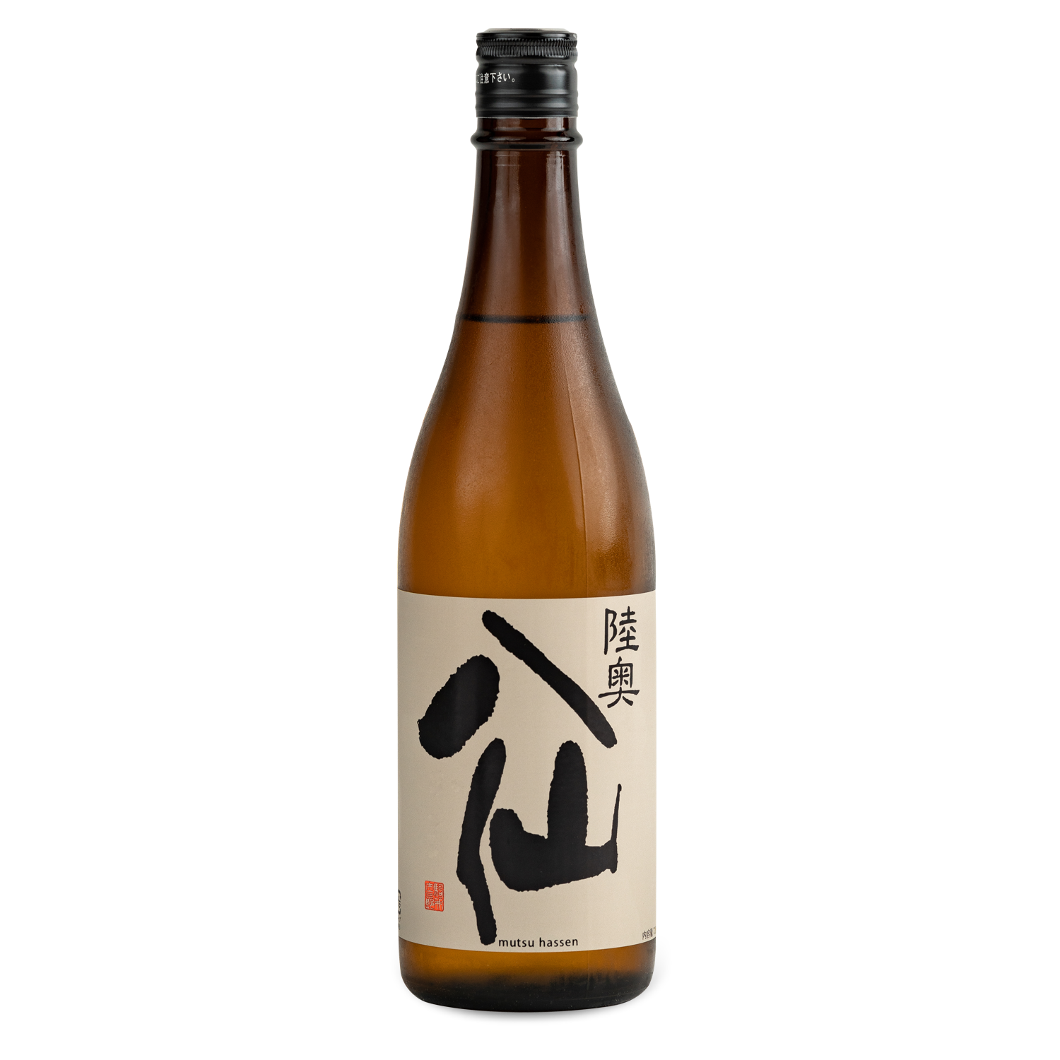 *MUTSU-HASSEN JUNMAI GINJO BLACK LABEL