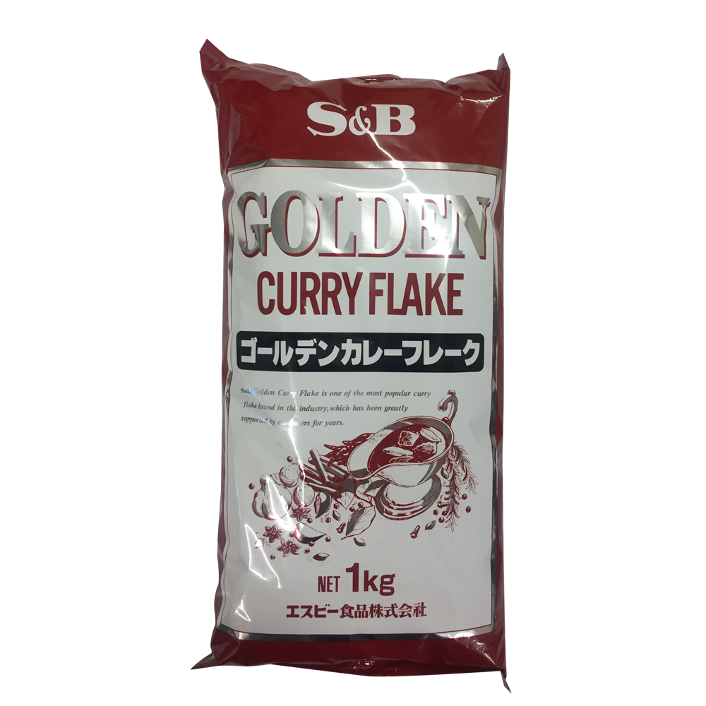 GOLDEN CURRY FLAKES S&B 1kg
