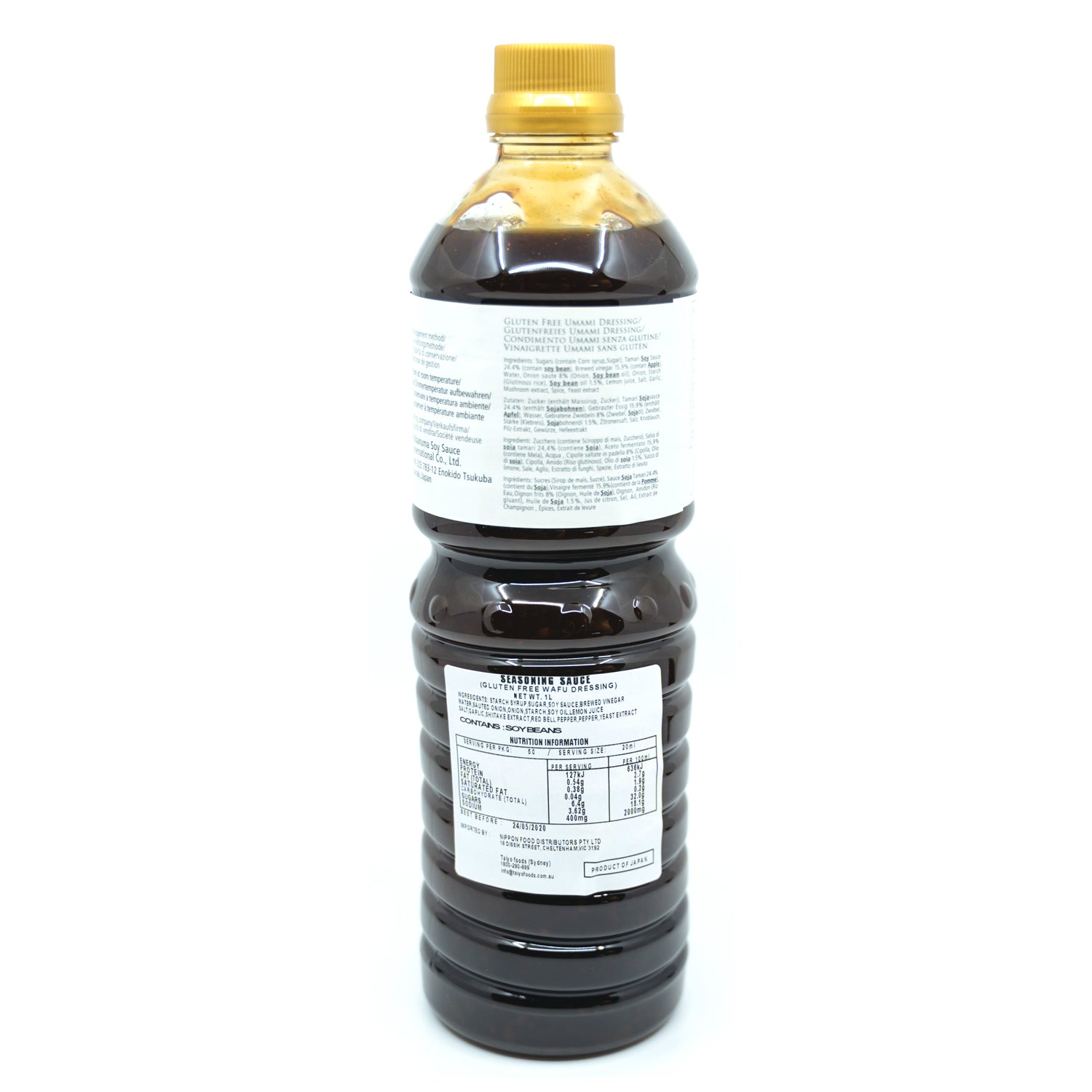 GLUTEN FREE WAFU UMAMI DRESSING 1L