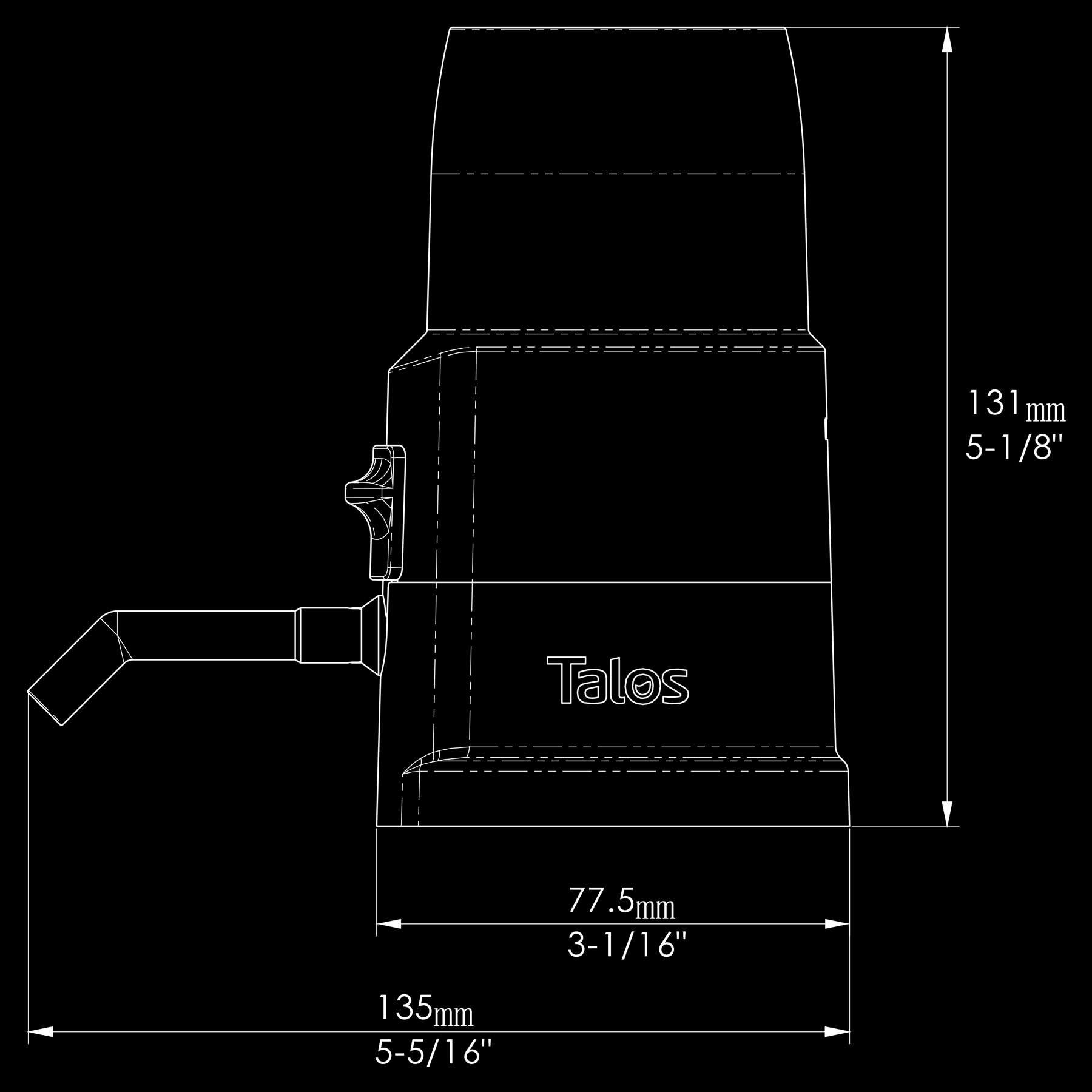 MÙA CRAFT SAKE MINI KEG TOP DISPENSER